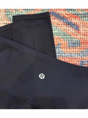 lululemon Wunder Under Luxtreme Black Leggings, Full length